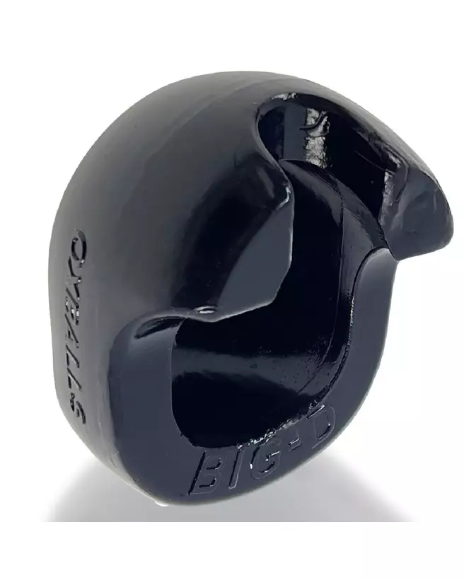 Image du Cockring Oxballs Big-D Bigger Bulge avec Shaft Grippers en Noir-4