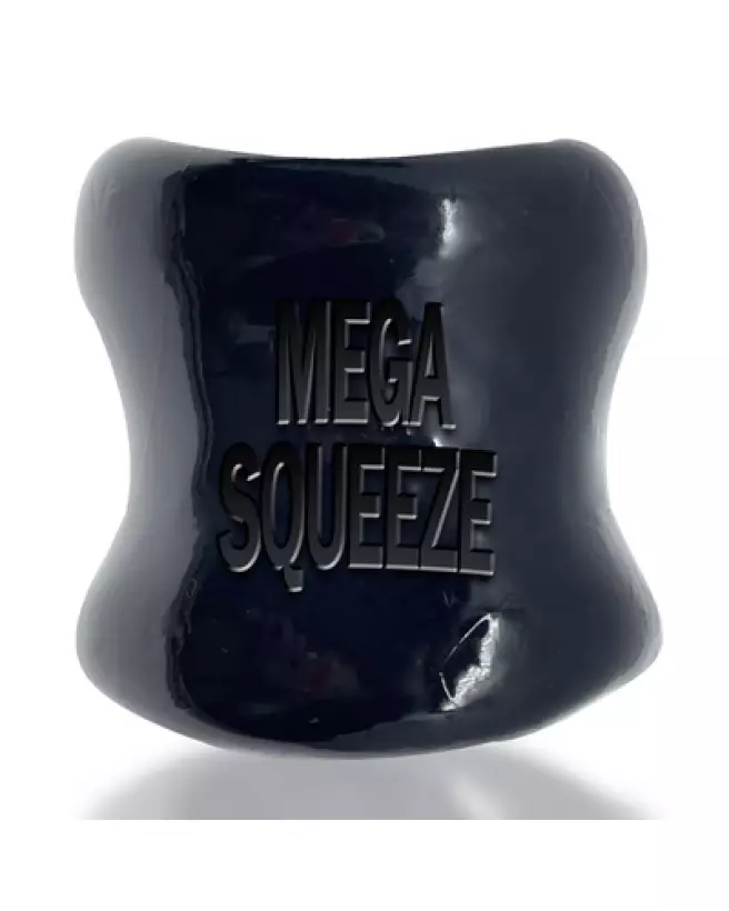 Image Mega Squeeze Ergofit Ballstretcher Noir par Oxballs - Accessoire de Confort et Étirement-1