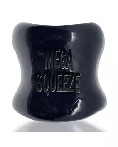 Image Mega Squeeze Ergofit Ballstretcher Noir par Oxballs - Accessoire de Confort et Étirement-1