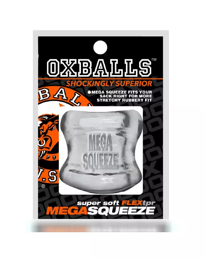 Image du Mega Squeeze Ergofit Ballstretcher Clear par Oxballs - Confort et durabilité-2