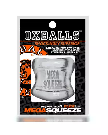 Image du Mega Squeeze Ergofit Ballstretcher Clear par Oxballs - Confort et durabilité-2