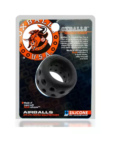 Image Air-Lite Ballstretcher Black Ice par Oxballs, confort et style optimal-2