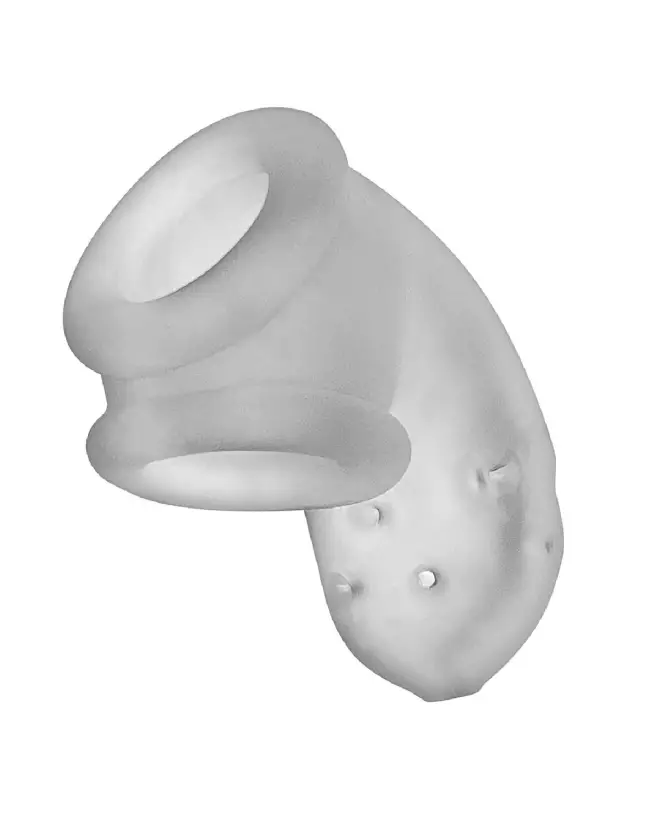 Image de la Cage de Chasteté Airlock Air-Lite Vented Clear Ice par Oxballs-5