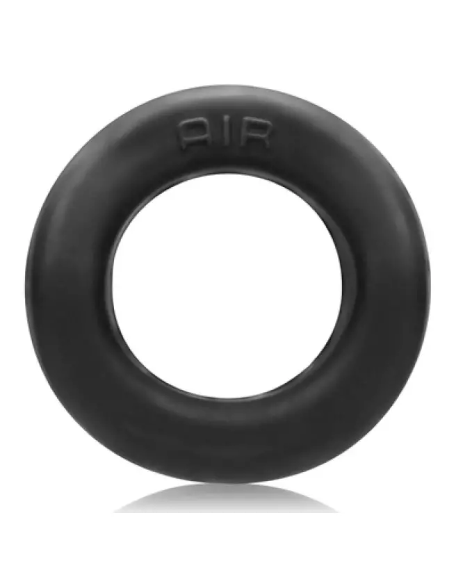Cockring Oxballs Airflow en silicone Black Ice pour performance optimale et confort-1