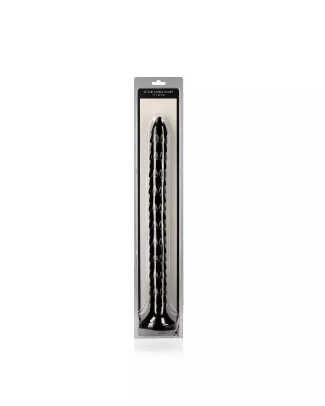 Scaled Anal Snake 16 Inch by Ouch! Shots - High-Quality Silicone Anal Toy-2