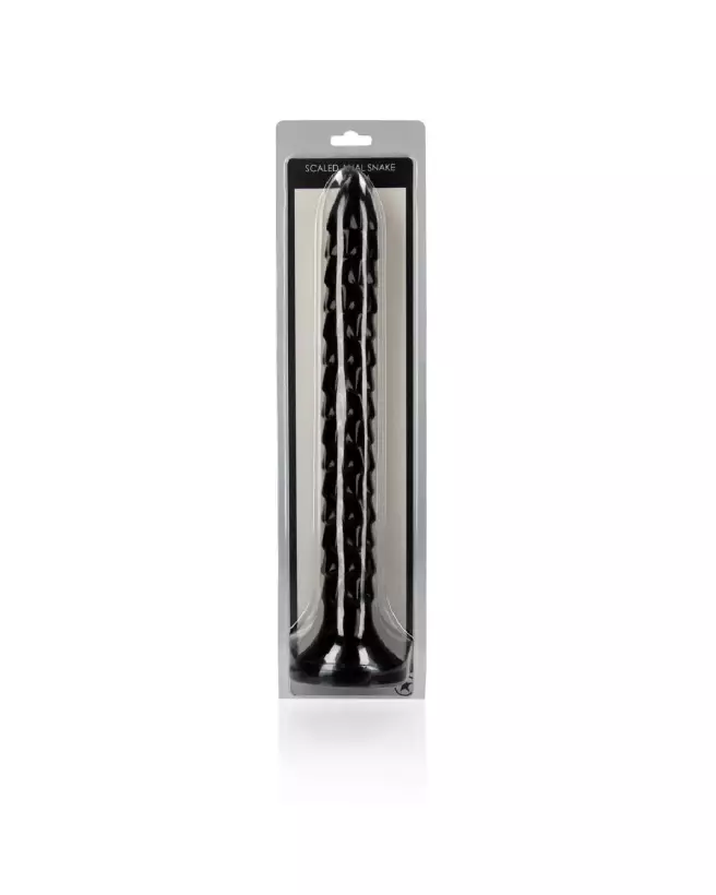 Scaled Anal Snake 12 inch by Ouch! Shots - Enhanced Textured Anal Toy-2
