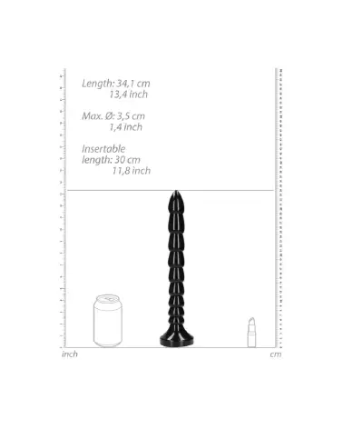 Stacked Anal Snake 30 cm par Ouch! Shots - Sextoy Anal Flexible et de Qualité-3