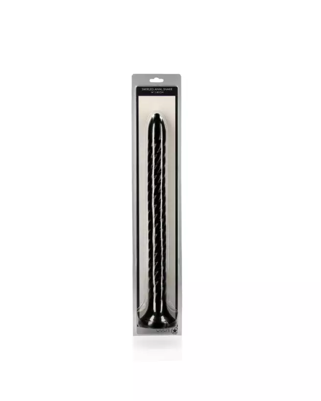 Swirled Anal Snake 40 cm par Ouch! by Shots pour plaisir anal profond-2