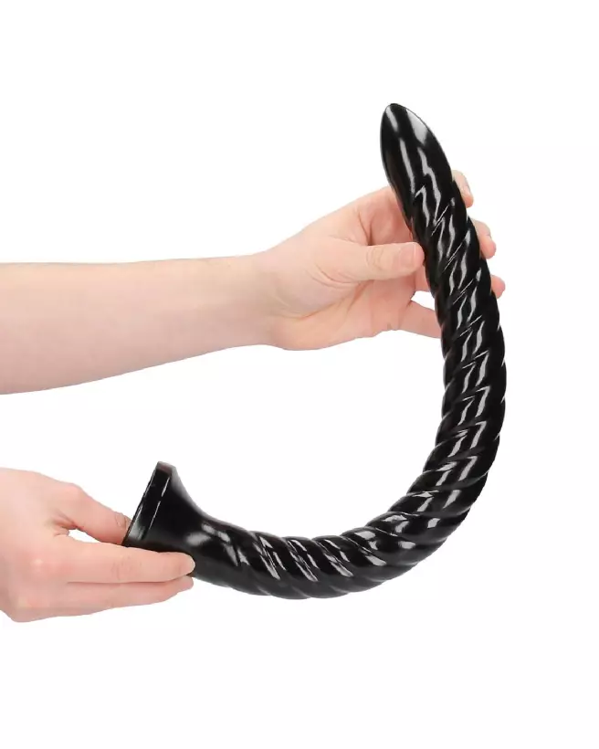 Swirled Anal Snake 40 cm par Ouch! by Shots pour plaisir anal profond-4