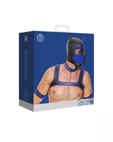 Neoprene Puppy Kit S/M par Ouch! by Shots pour Pet Play-2