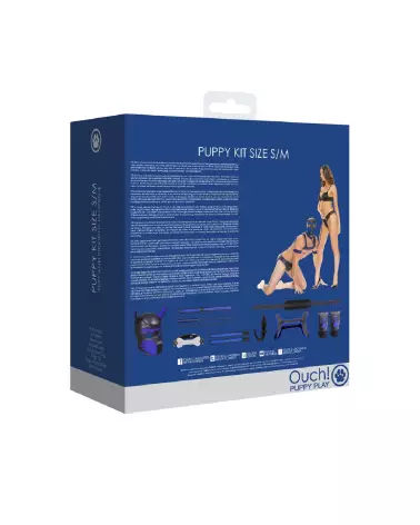 Neoprene Puppy Kit S/M par Ouch! by Shots pour Pet Play-3