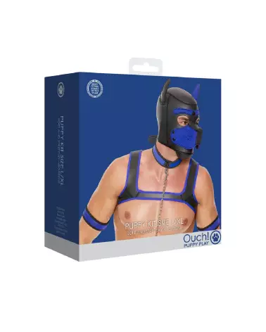 Neoprene Puppy Kit L/XL Ouch! by Shots pour Pet Play-2