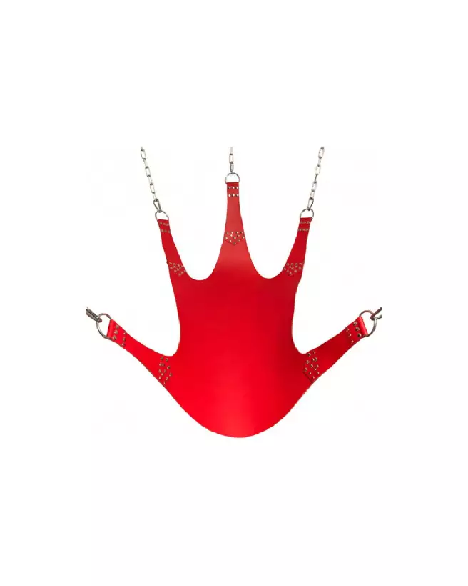 Balançoire sexuelle en cuir Mr. Sling à 5 points robuste et confortable-3
