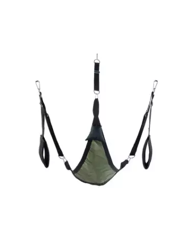Image de la balançoire sexuelle Mr. Sling Triangle Canvas avec options 3 ou 4 points de fixation-1