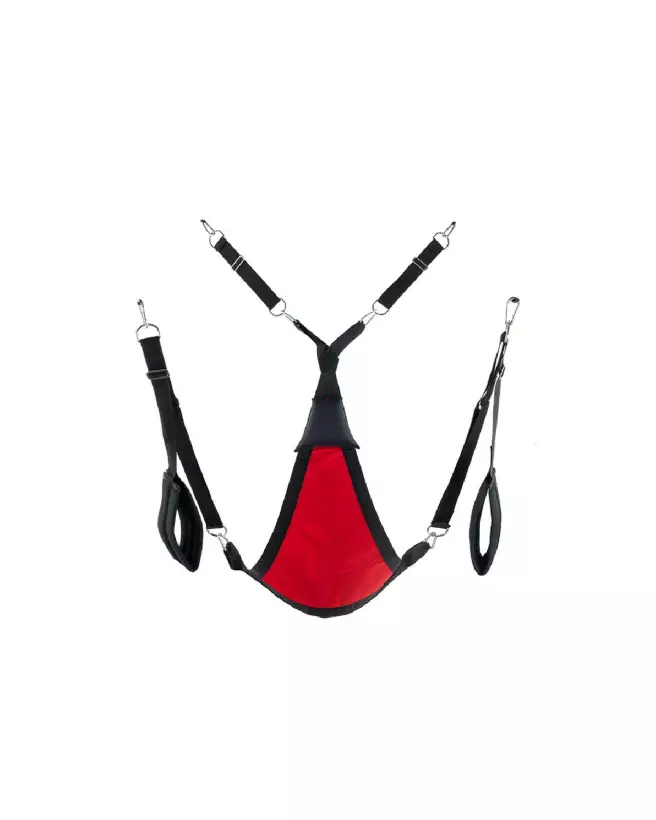 Image de la balançoire sexuelle Triangle Canvas Sling de Mr. Sling avec options à 3 ou 4 points-4