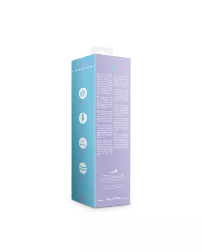 Silicone Rabbit Vibrator Lavender Digital par Loveline Shots-3