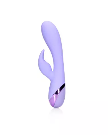 Silicone Rabbit Vibrator Lavender Digital par Loveline Shots-6