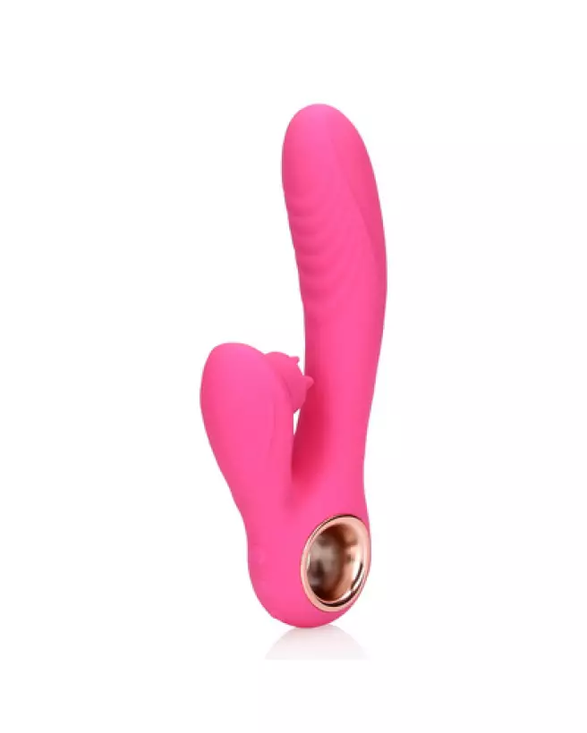 Image du Strapon Flexible Vibrant Sans Bretelles de Loveline by Shots-1