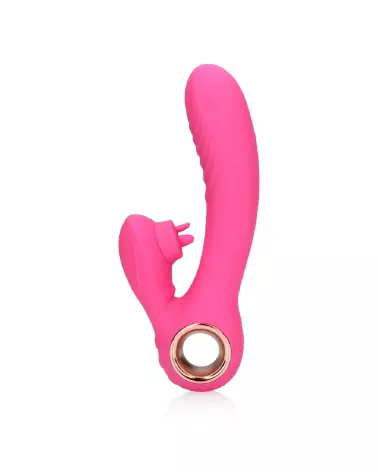 Image du Strapon Flexible Vibrant Sans Bretelles de Loveline by Shots-6