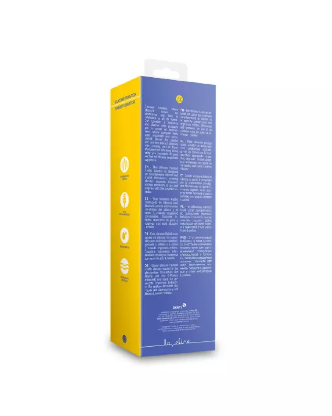 Vibrateur lapin silicone Loveline by Shots pour point G-3