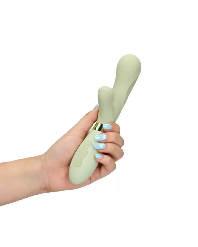 Vibrateur Lapin en Silicone Loveline by Shots pour plaisir intense-7