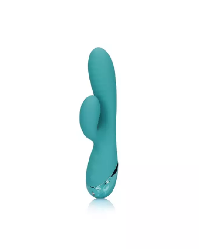 Vibrateur Lapin Gonflable Loveline by Shots en action-1