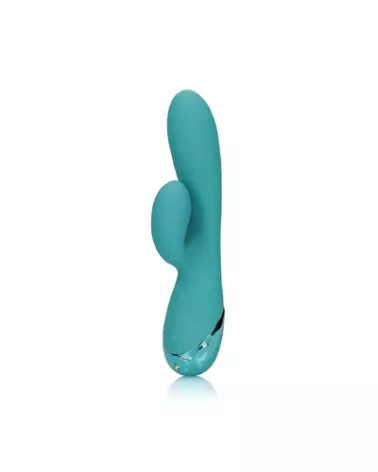 Vibrateur Lapin Gonflable Loveline by Shots en action-1