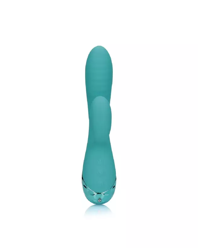 Vibrateur Lapin Gonflable Loveline by Shots en action-5