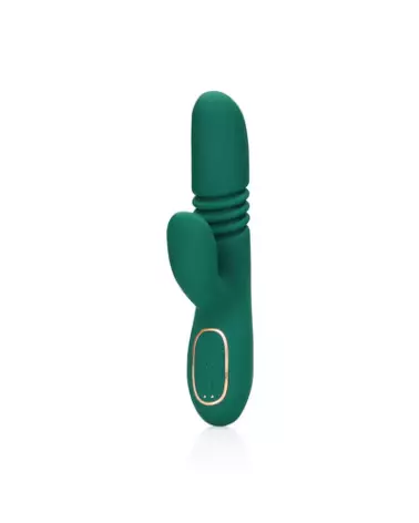 Vibrateur Rabbit Thrusting Loveline by Shots en action, double stimulation-1