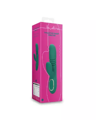 Vibrateur Rabbit Thrusting Loveline by Shots en action, double stimulation-2