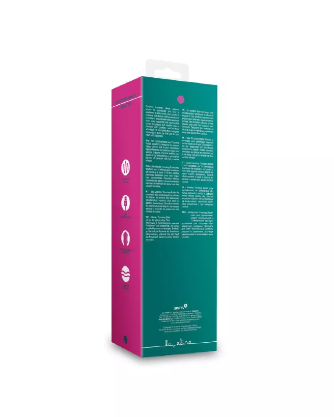 Vibrateur Rabbit Thrusting Loveline by Shots en action, double stimulation-3