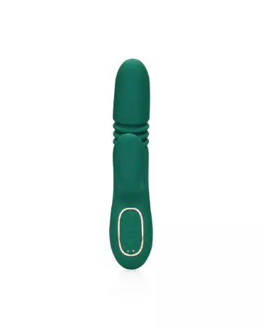 Vibrateur Rabbit Thrusting Loveline by Shots en action, double stimulation-5