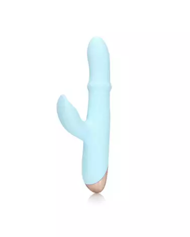 Vibrateur Loveline Rabbit avec onde d'impulsion et anneau mobile-1
