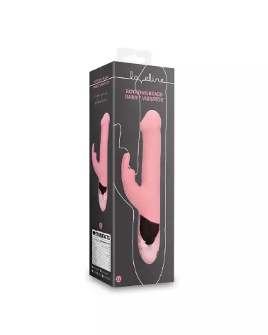 Vibrateur Rabbit Rotatif en Perles de Loveline by Shots pour stimulation maximale-2