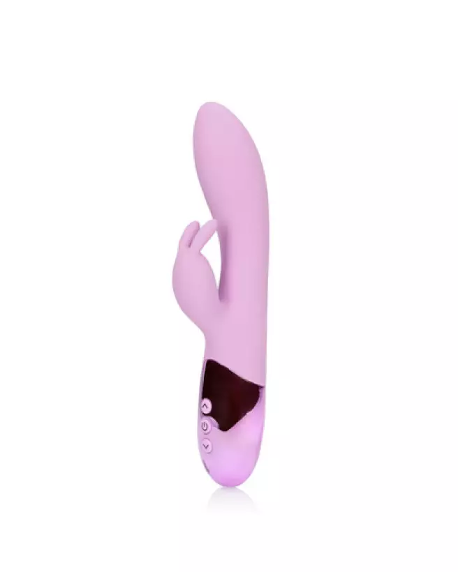 Vibrateur Rabbit Silicone Ultra Doux Loveline by Shots pour plaisir intense-1