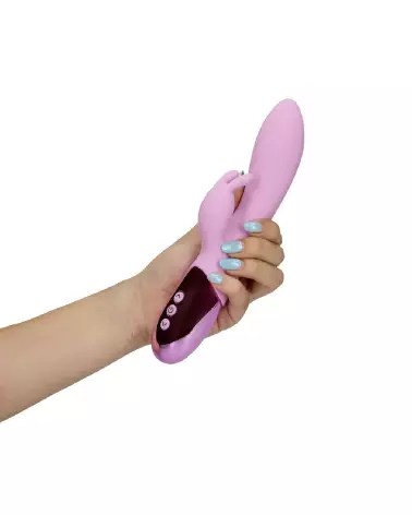 Vibrateur Rabbit Silicone Ultra Doux Loveline by Shots pour plaisir intense-7