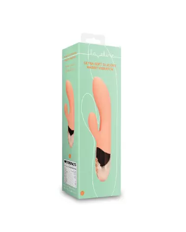 Vibrateur Rabbit en Silicone Ultra Doux Loveline by Shots-2