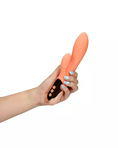 Vibrateur Rabbit en Silicone Ultra Doux Loveline by Shots-7