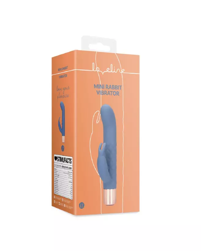 Mini Vibrateur Rabbit de Loveline by Shots pour plaisir intense-2