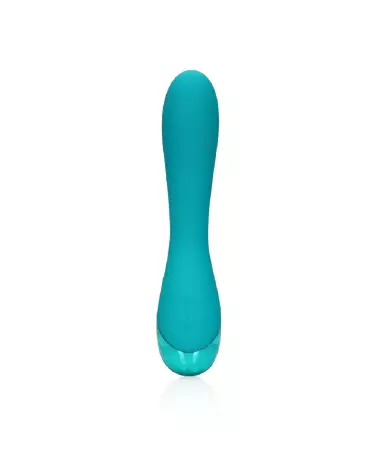 Vibrateur Teal Blue Loveline pour stimulation point G en silicone-5