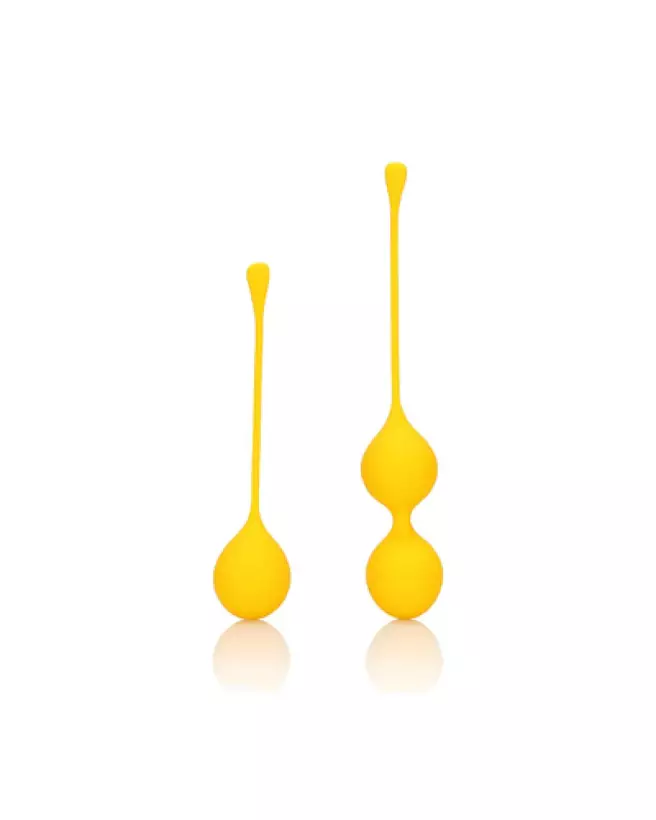 Silicone Kegel Balls Training Set Carambola par Loveline by Shots-1