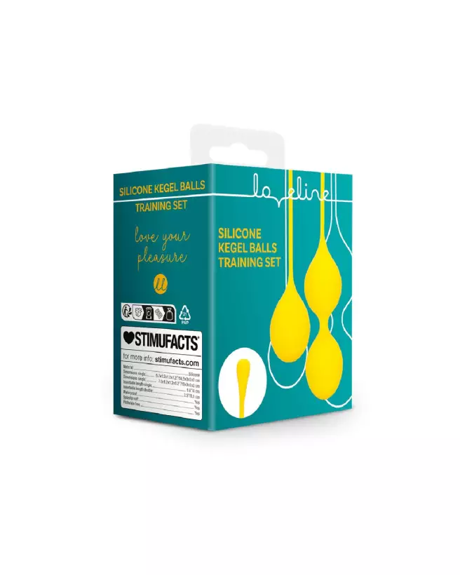 Silicone Kegel Balls Training Set Carambola par Loveline by Shots-2
