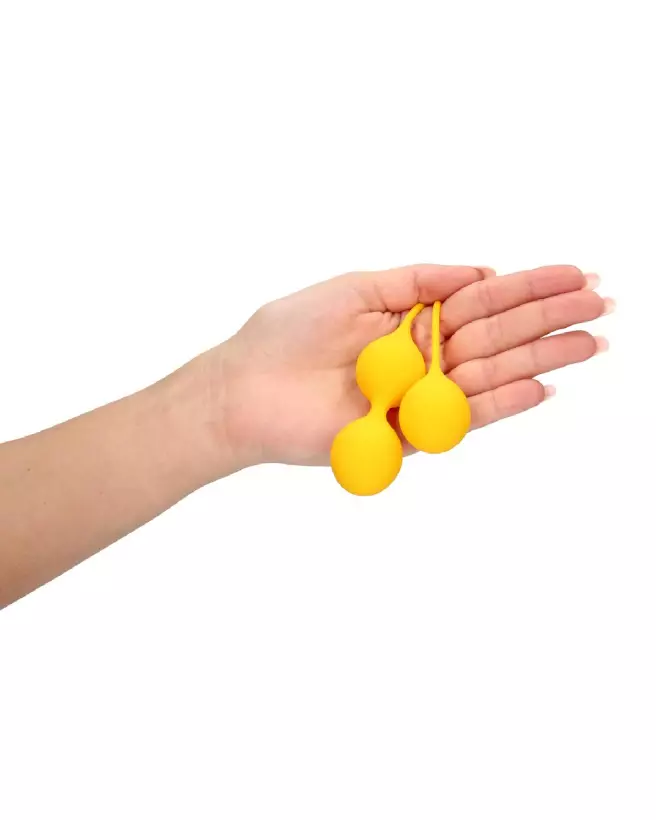 Silicone Kegel Balls Training Set Carambola par Loveline by Shots-7