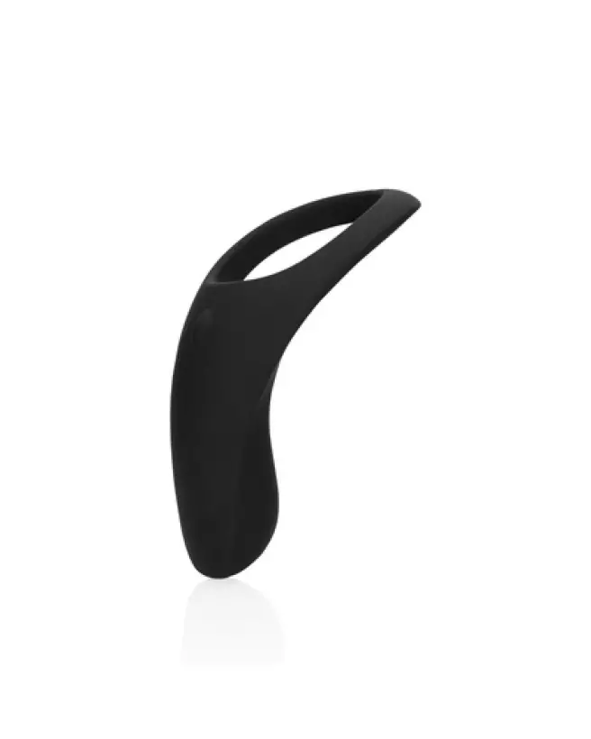 Cock Ring Vibrant Pointu Licorice Black de Loveline by Shots-1
