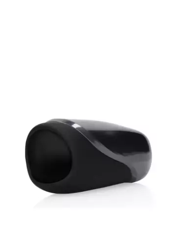 Masturbateur vibrant noir Licorice de Loveline by Shots, design ergonomique pour plaisir intense-1