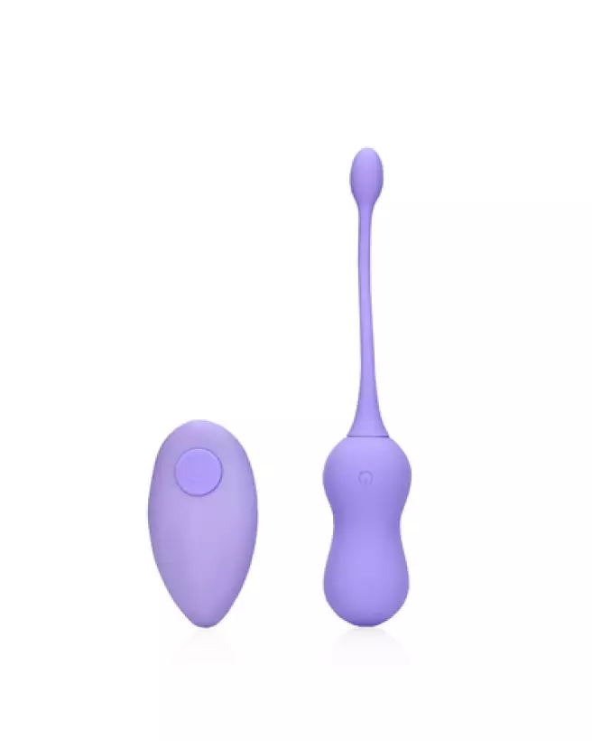 Vibrating Egg Violet Harmony Loveline avec télécommande-1