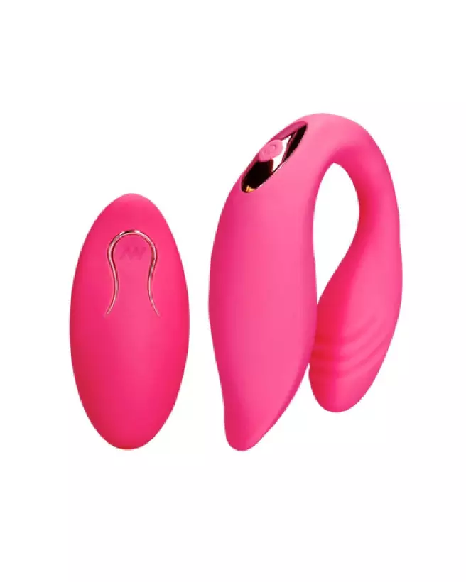 Couple Toy Wild Strawberry de Loveline by Shots avec télécommande pour plaisir à distance-1