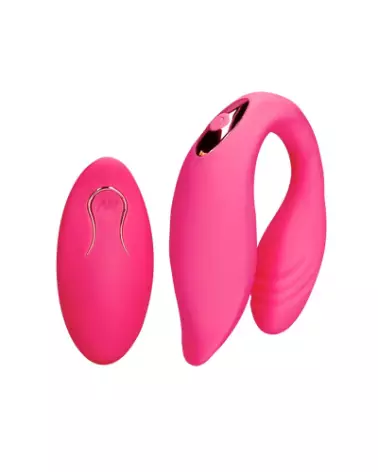 Couple Toy Wild Strawberry de Loveline by Shots avec télécommande pour plaisir à distance-1