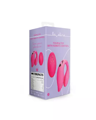 Couple Toy Wild Strawberry de Loveline by Shots avec télécommande pour plaisir à distance-2