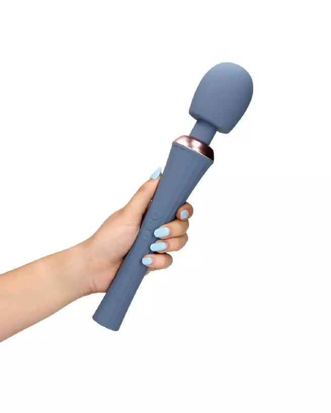 Image du Vibromasseur Wand Loveline by Shots avec poignée stable et design ergonomique-7
